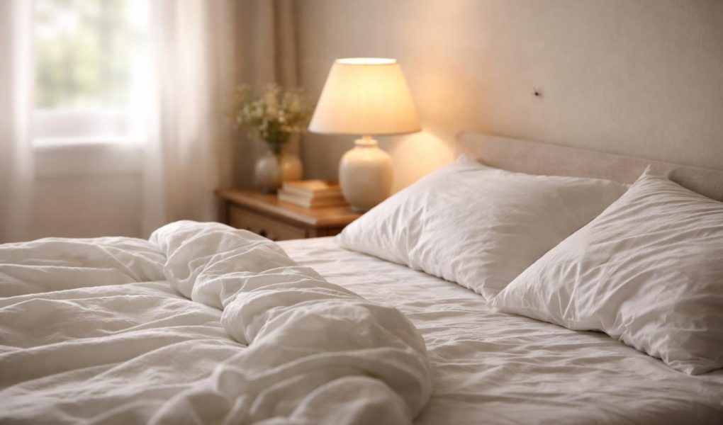 lit-draps-blancs-araignee-fenetre