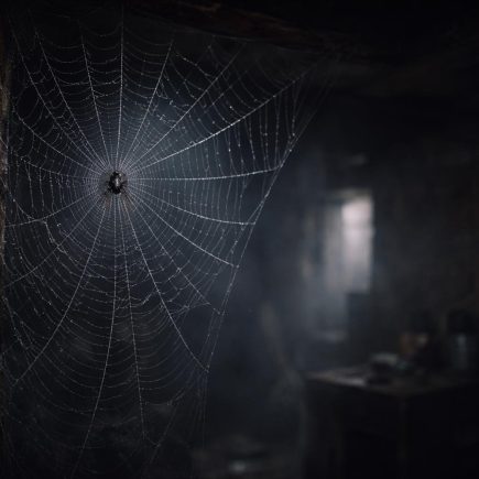 toile-araignee-coin-mysterieux-eclaire