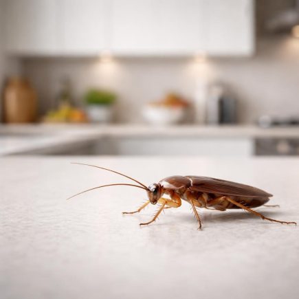 cuisine-moderne-blatte-compteur-eclairee