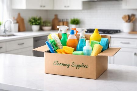 cuisine-plan-travail-propre-produit-entretien