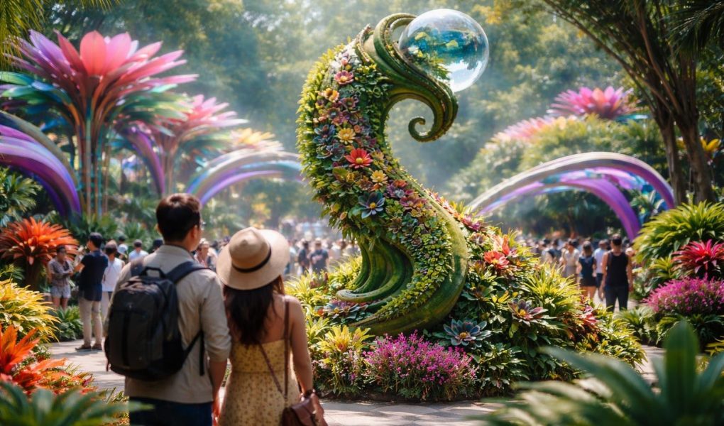 jardin-moderne-installations-visiteurs-sculpture