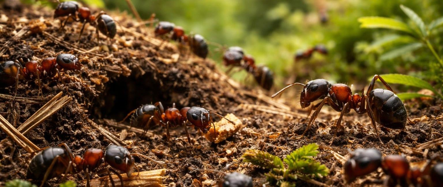 fourmis-charpentieres-jardin-vegetation-luxuriante