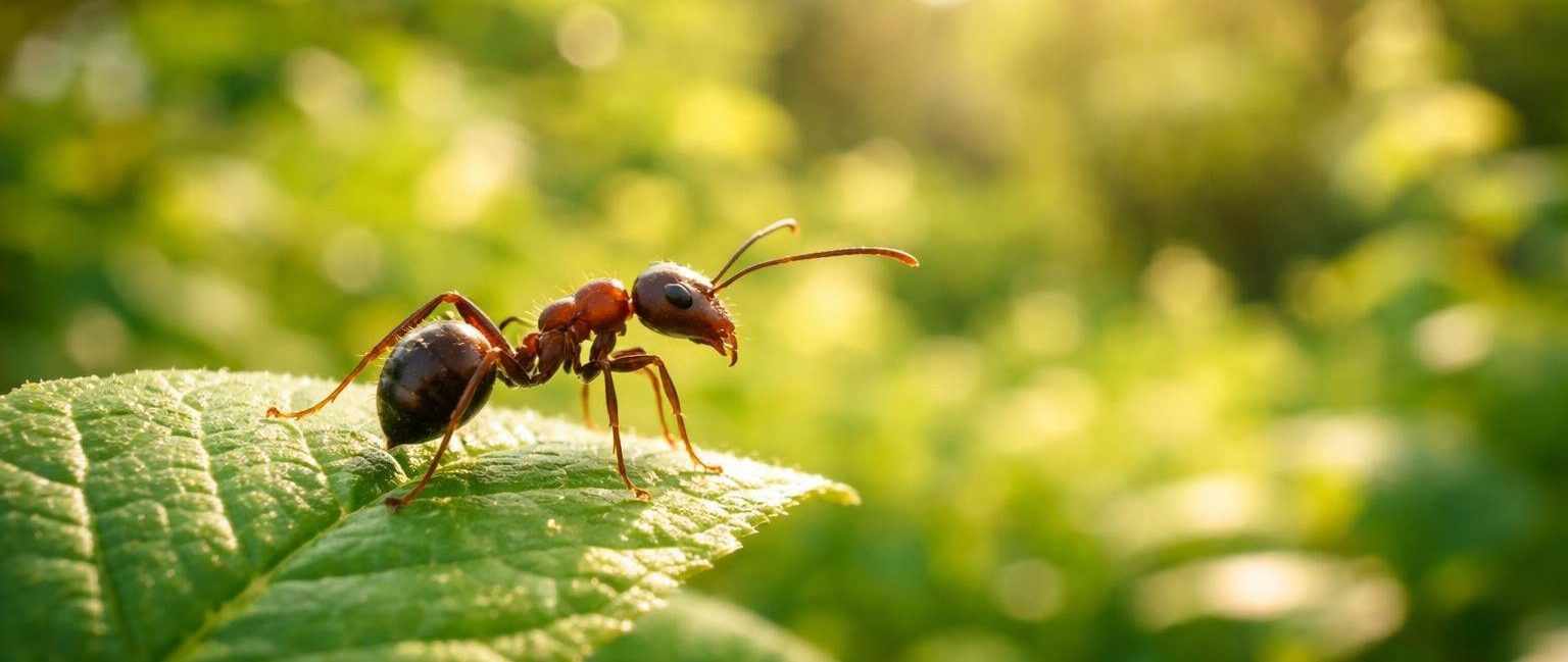 fourmi-feuille-jardin-ensoleille